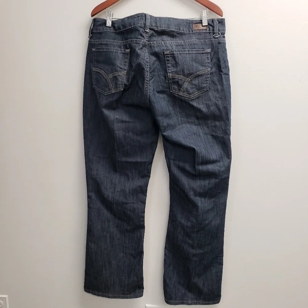 Riders by Lee Boot Cut No Gap Waist Womens Jeans Size 16 M - Picture 2 of 8
